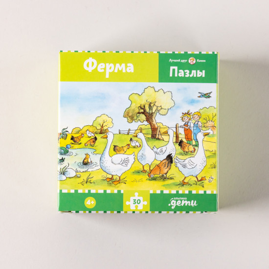 Пазл «Конни на ферме»