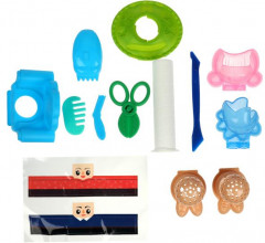 Набор для лепки с формочками «Парикмахер» - Фото 1