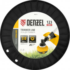 Леска для триммера двухкомпонентная круглая - Фото 2