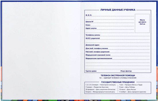 Дневник школьный «Урбан»