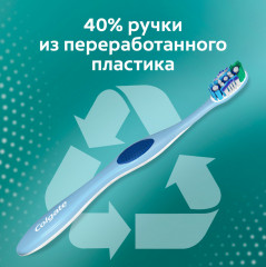 Щетка зубная антибактериальная средней жесткости «360 Суперчистота всей полости рта» - Фото 14