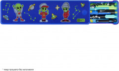 Пенал школьный «Хип-хоп пришельцы» - Фото 3