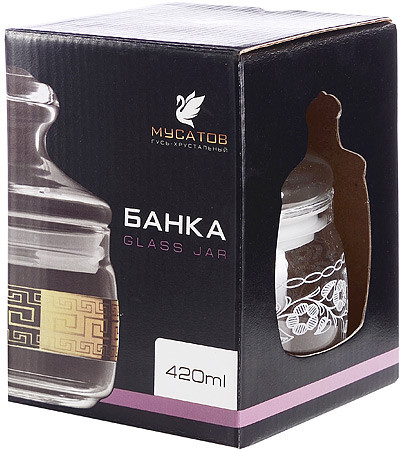 Банка для сыпучих продуктов «Флёр»