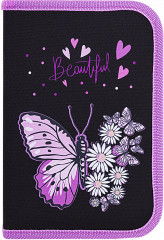 Пенал школьный «Flower butterfly» - Фото 1