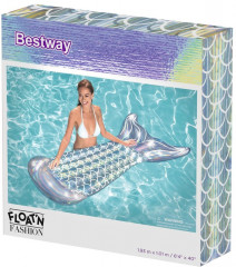 Матрас для плавания «Хвост русалки» - Фото 4