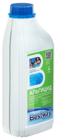 Средство для уничтожения водорослей в бассейнах
