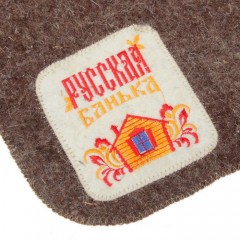 Банный лежак «Русская банька» - Фото 1