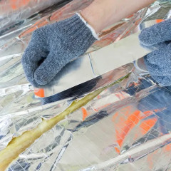 Лента клейкая металлизированная - Фото 1