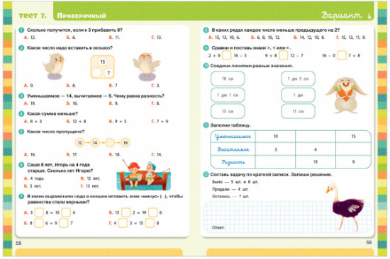 Математика. 1-2 классы