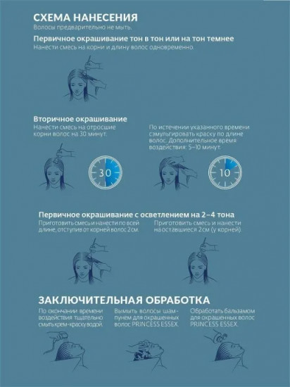 Крем-краска для волос «Correct», оттенок 0/22 Зеленый