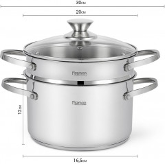 Кастрюля с пароваркой «Willow» - Фото 2