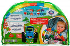 Дуга с погремушками «Синий трактор» - Фото 3