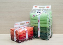 Набор махровых полотенец «Hobby Rainbow» (арт. plt088-7, хлопок, размер 50х90, 4 шт) - Фото 1