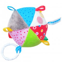 Мячик развивающий с петельками - Фото 3