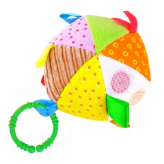 Мячик развивающий с петельками - Фото 1