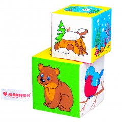 Развивающие кубики «Кто, где живет?» - Фото 1