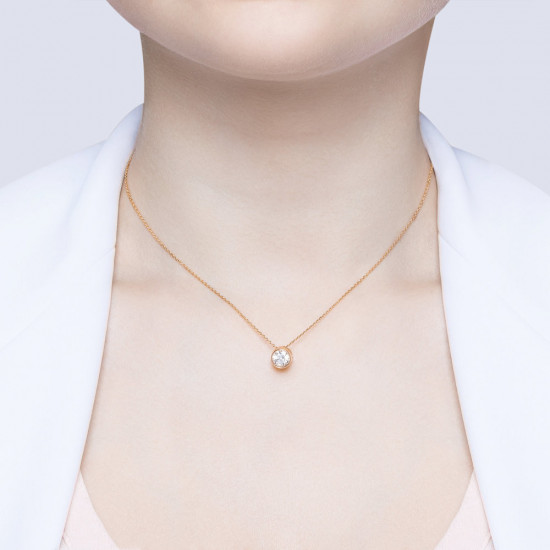 Подвеска из золоченого серебра