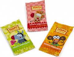 Конфеты жевательные «Зебра в клеточку» - Фото 2