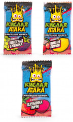 Конфеты жевательные «Кислая атака» - Фото 4