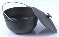 Казан походный с крышкой - Фото 3