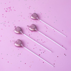 Набор свечей для торта «Сердца на длинных пиках» - Фото 10