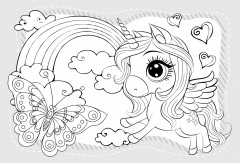 Раскраска «Көңілді құрбылар. Весёлые подружки» - Фото 1