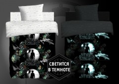 Комплект постельного белья «Сопротивление» Изгой Neon (арт. 8834, 1,5-спальный, поплин, 1 наволочка 70х70) - Фото 2