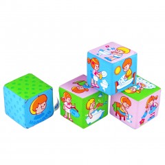 Набор мягких кубиков «Режим дня» - Фото 5