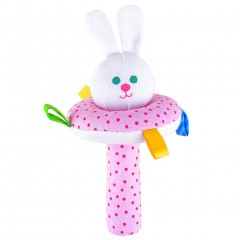 Игрушка-пирамидка мягкая «Зайка» - Фото 3