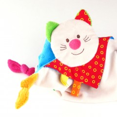 Игрушка-платочек «Котенок» - Фото 2