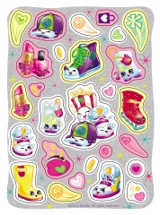 Shopkins. 100 наклеек, бирюзовый - Фото 1