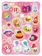 Shopkins. 100 наклеек, малиновый - Фото 2