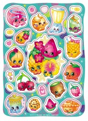 Shopkins. 100 наклеек, зеленый - Фото 2