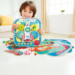 Мозаика развивающая «Заводные шестеренки» - Фото 1