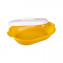 Сухарница овальная с крышкой - Фото 1