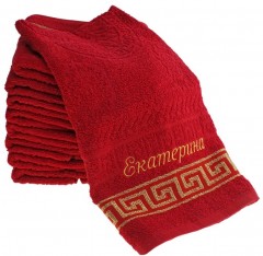 Полотенце с вышивкой «Екатерина», 47х90 см - Фото 2