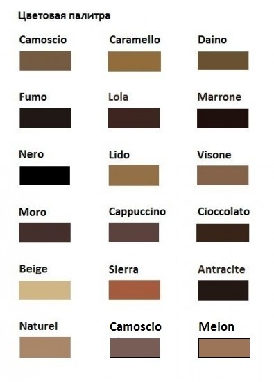 Плотные колготки «MAKE UP» (nero, 50 DEN)