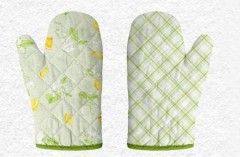 Прихватка-рукавица «Лимонный сад» - Фото 1