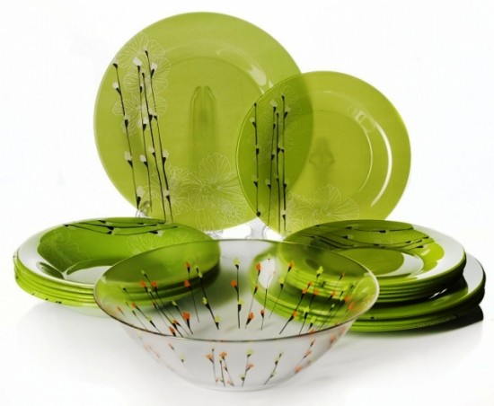 Тарелка десертная Rhapsody Green
