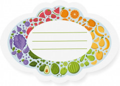 Набор наклеек на банки «Прямо с грядки» - Фото 1