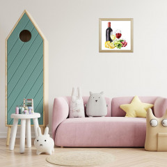 Картина по номерам «Вино, сыр, виноград» - Фото 1