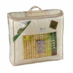 Одеяло «Бэлио» (евро, бамбук, чехол: тик, 220х200 см), зимнее - Фото 1