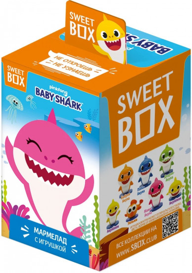 Мармелад с игрушкой «Baby Shark»