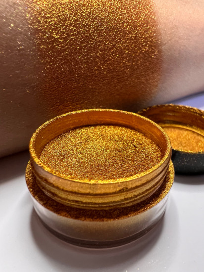 Тени для век рассыпчатые «Star Powder», оттенок 57 Красное золото