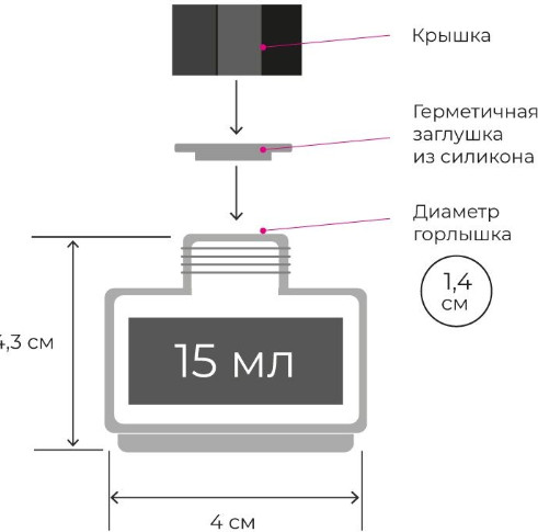 Тушь для рисования, бронза