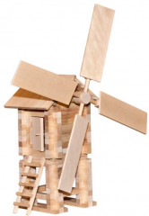 Конструктор деревянный «Водяная мельница» - Фото 4