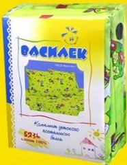 Детский комплект постельного белья «Суперзвезда» (1,5 спальное, бязь, 1 наволочка 70х70) желтый - Фото 1