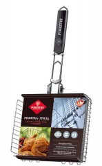 Решетка-гриль объемная средняя со съемной ручкой - Фото 1