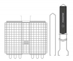 Решетка-гриль объемная средняя со съемной ручкой - Фото 2