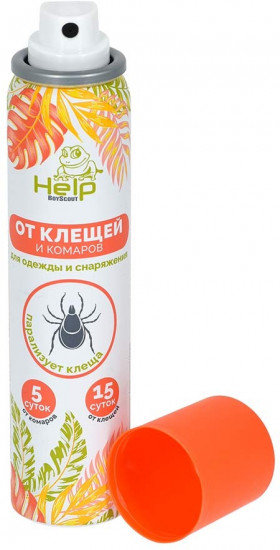 Аэрозоль от клещей и комаров
